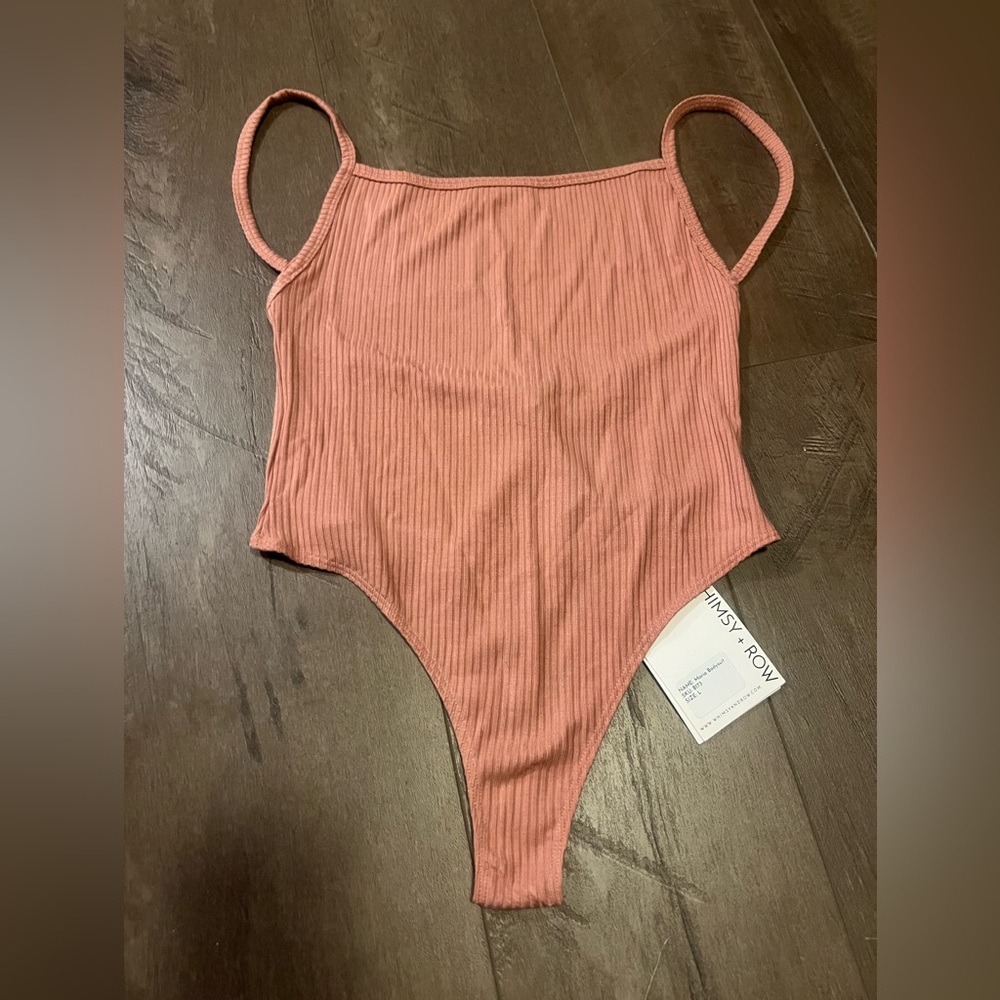 Whimsy + Row Maria Bodysuit in Blush NWT - Picture 9 of 10